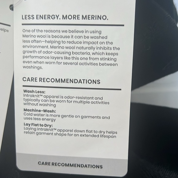 Smartwool Intraknit Thermal Merino Base Layer 3/4 leggings NWT - Picture 14 of 14